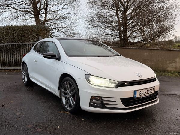 Volkswagen Scirocco Coupe, Petrol, 2018, White