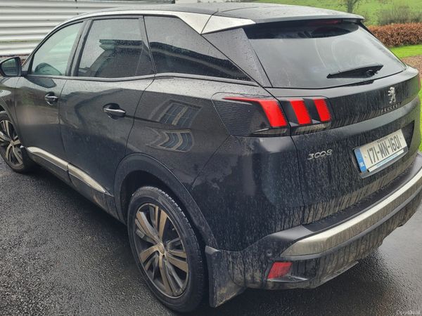 Peugeot 3008 SUV, Diesel, 2017, Black