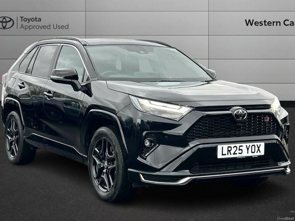 Toyota RAV4 SUV, Petrol Plug-in Hybrid, 2025, Black