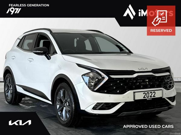 Kia Sportage SUV, Petrol Hybrid, 2022, White