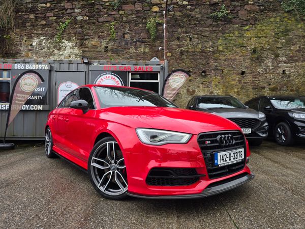 Audi S3 Saloon, Petrol, 2014, Red