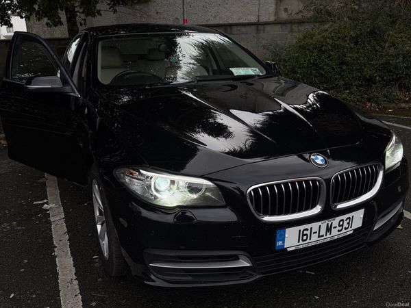 BMW 5-Series Saloon, Diesel, 2016, Black
