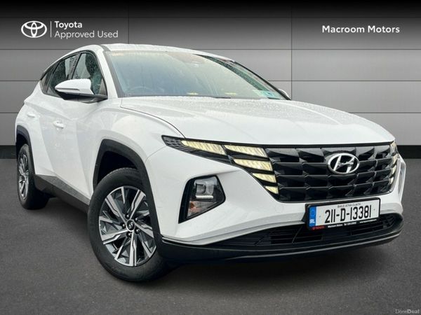 Hyundai Tucson MPV, Petrol Hybrid, 2021, White