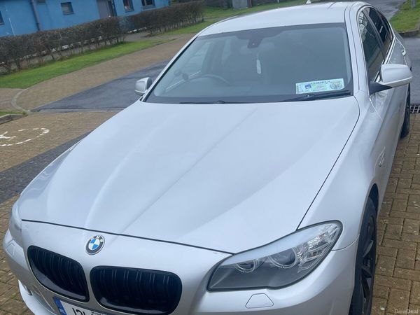 BMW 5-Series Saloon, Diesel, 2013, Silver