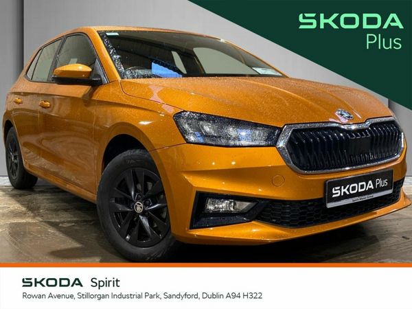 Skoda Fabia Hatchback, Petrol, 2023, Orange