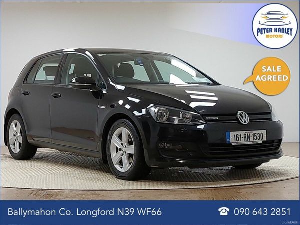 Volkswagen Golf Hatchback, Petrol, 2016, Black