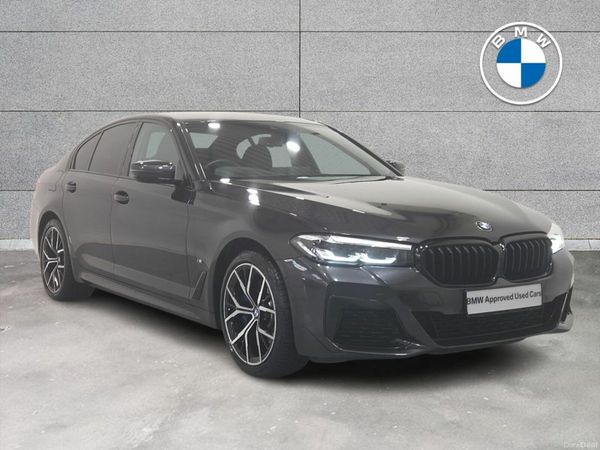 BMW 5-Series Saloon, Petrol Plug-in Hybrid, 2021, Grey