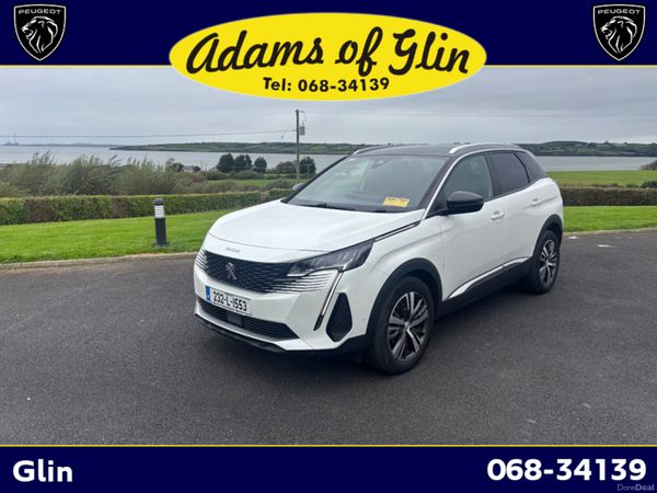 Peugeot 3008 SUV, Petrol, 2023, White