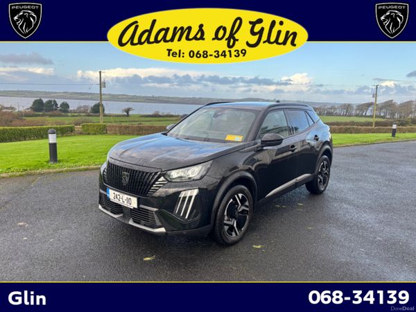 Peugeot 2008 SUV, Petrol, 2024, Black