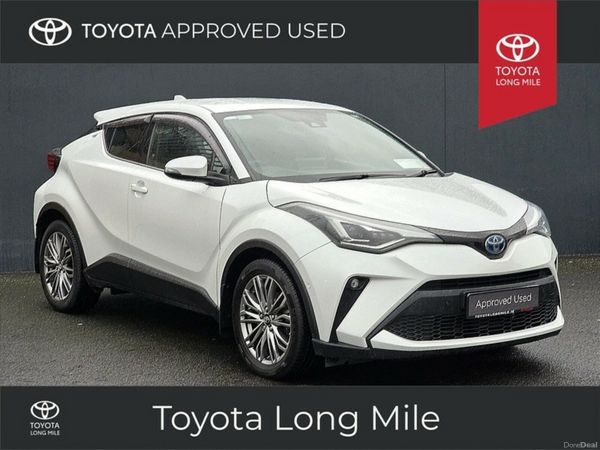 Toyota C-HR SUV, Petrol Hybrid, 2023, White