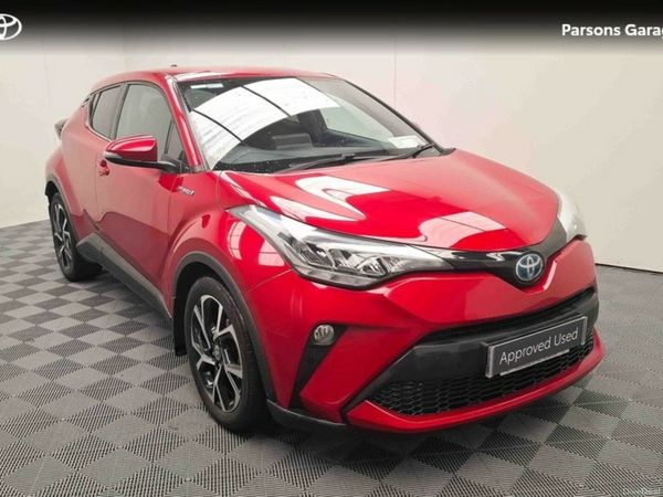Toyota C-HR SUV, Petrol Hybrid, 2020, Red