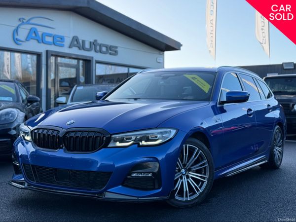 BMW 3-Series Estate, Diesel, 2020, Blue