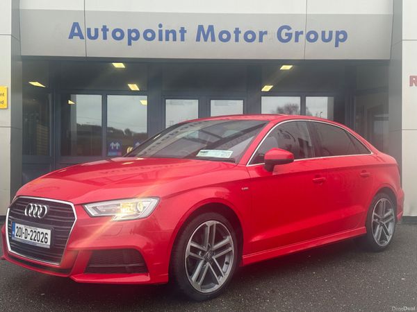 Audi A3 Saloon, Diesel, 2020, Red