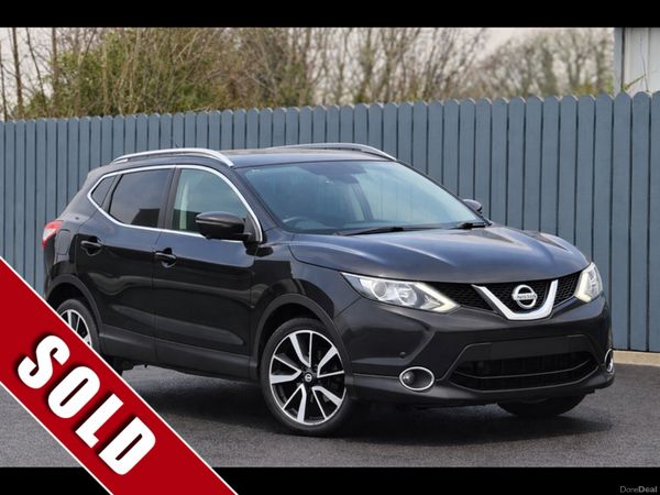 Nissan Qashqai Hatchback, Diesel, 2015, Black