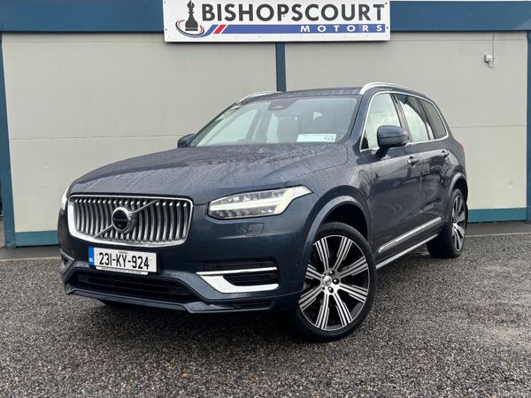 Volvo XC90 SUV, Petrol Plug-in Hybrid, 2023, Blue