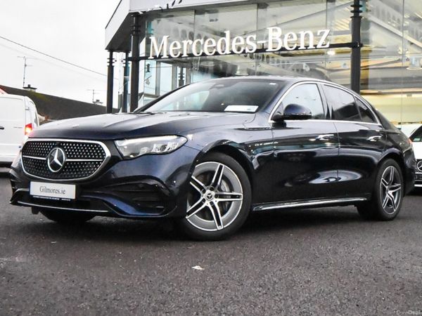Mercedes-Benz E-Class Saloon, Petrol Plug-in Hybrid, 2024, Blue