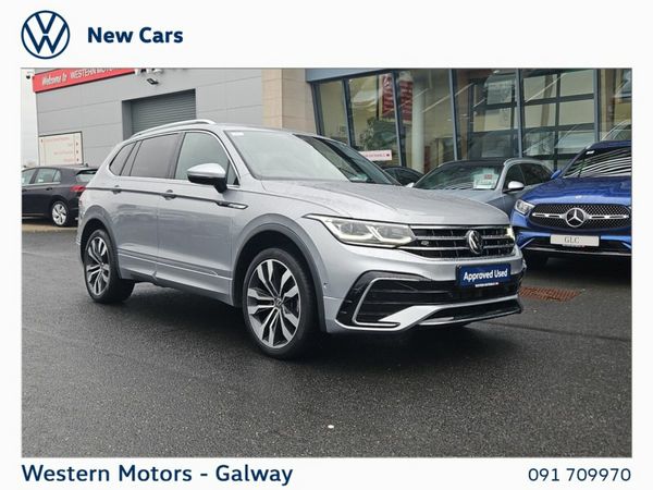 Volkswagen Tiguan Allspace SUV, Diesel, 2024, Silver