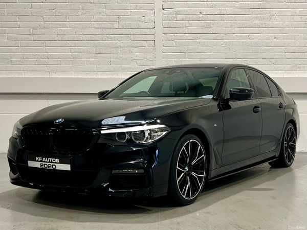BMW 5-Series Saloon, Diesel, 2020, Black