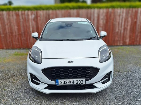 Ford Puma MPV, Petrol Hybrid, 2020, White