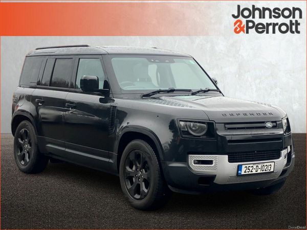 Land Rover Defender SUV, Petrol Plug-in Hybrid, 2025, Black