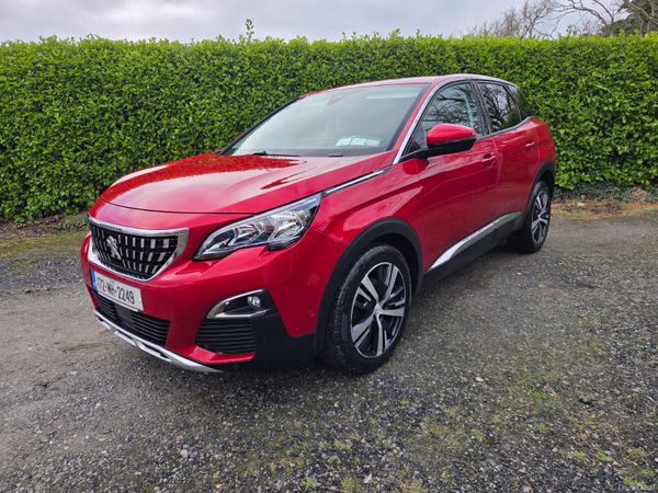 Peugeot 3008 SUV, Diesel, 2017, Red