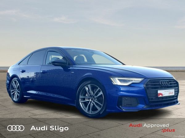Audi A6 Saloon, Diesel, 2022, Blue