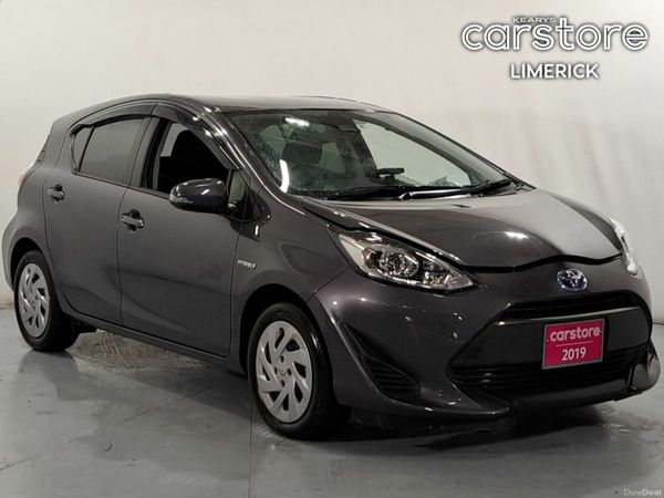 Toyota Aqua Hatchback, Petrol Hybrid, 2019, Grey