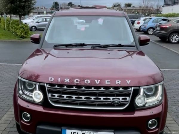 Land Rover Discovery SUV, Diesel, 2015, Red