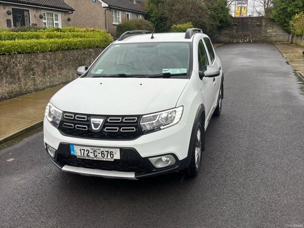 Dacia Sandero Stepway Hatchback, Petrol, 2017, White
