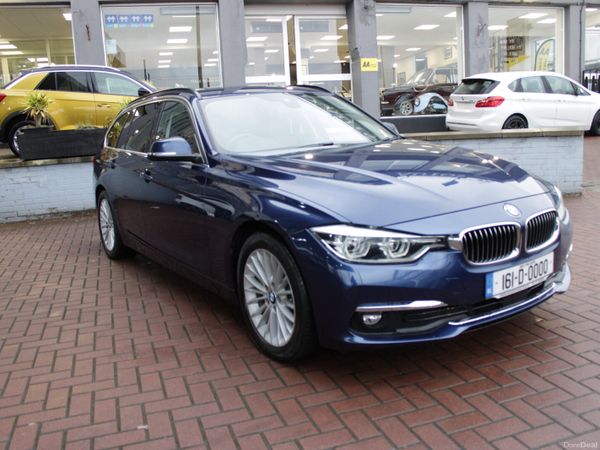 BMW 3-Series Estate, Diesel, 2016, Blue
