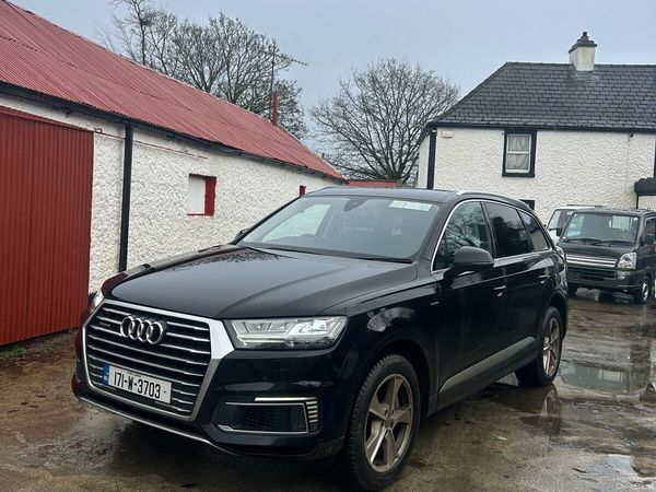 Audi Q7 SUV, Diesel Plug-in Hybrid, 2017, Black
