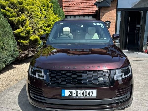 Land Rover Range Rover SUV, Petrol Plug-in Hybrid, 2021, Red