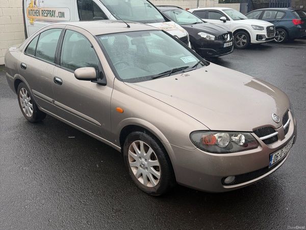 Nissan Almera Saloon, Petrol, 2006, Brown
