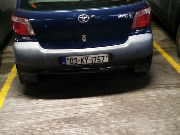 Toyota Yaris Hatchback, Petrol, 2003, Blue