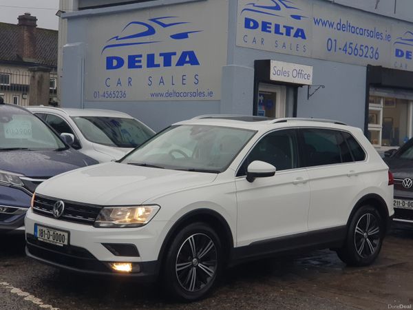 Volkswagen Tiguan SUV, Petrol, 2018, White