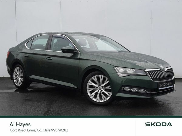 Skoda Superb Saloon, Diesel, 2020, Green