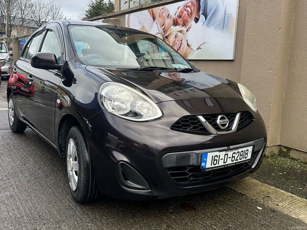 Nissan March Hatchback, Petrol, 2016, Purple