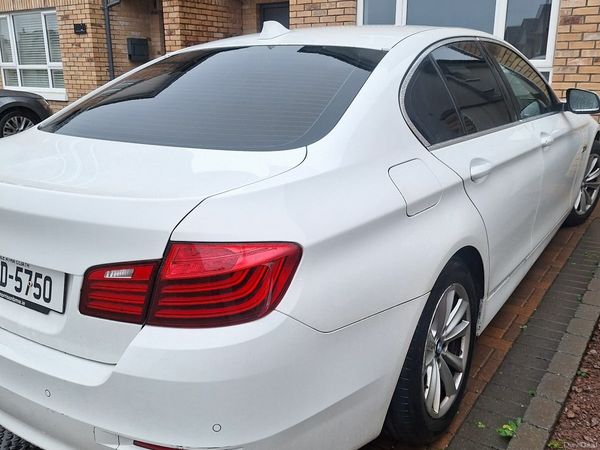 BMW 5-Series Saloon, Diesel, 2013, White