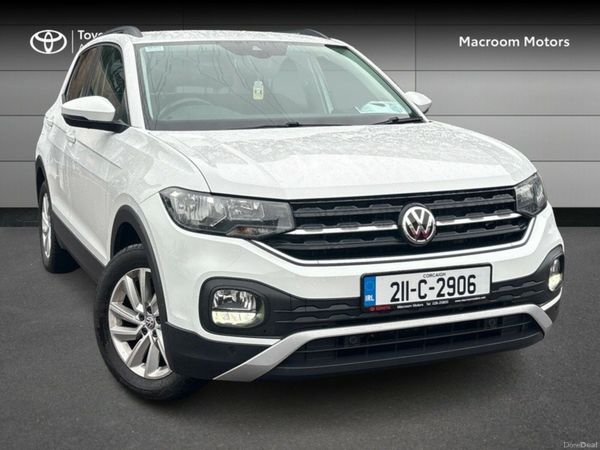 Volkswagen T-Cross Estate, Petrol, 2021, White