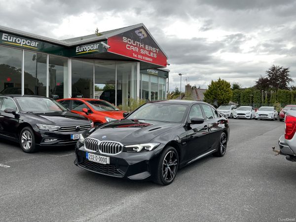 BMW 3-Series Saloon, Petrol Hybrid, 2023, Black