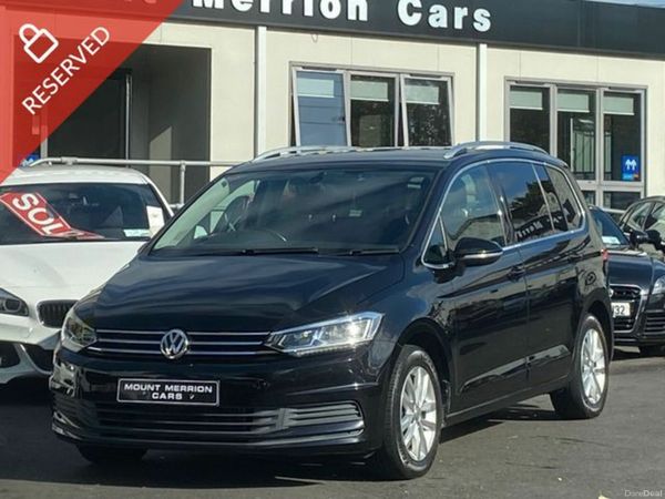 Volkswagen Touran MPV, Petrol, 2017, Black