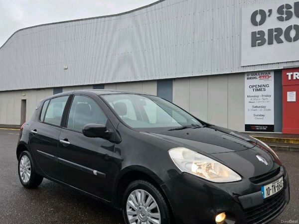 Renault Clio Hatchback, Petrol, 2010, Black