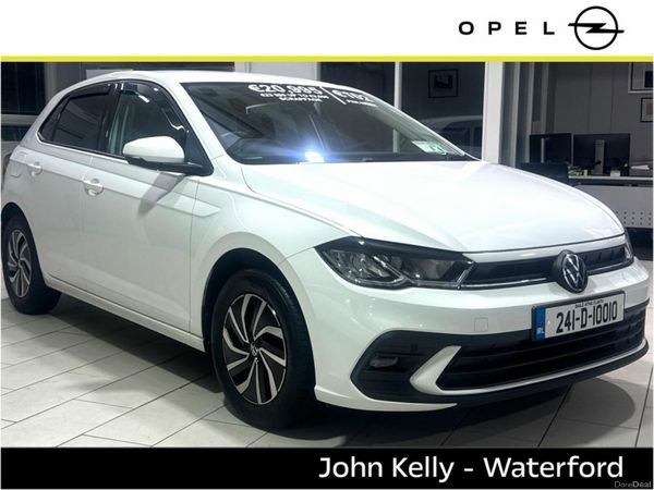Volkswagen Polo Hatchback, Petrol, 2024, White