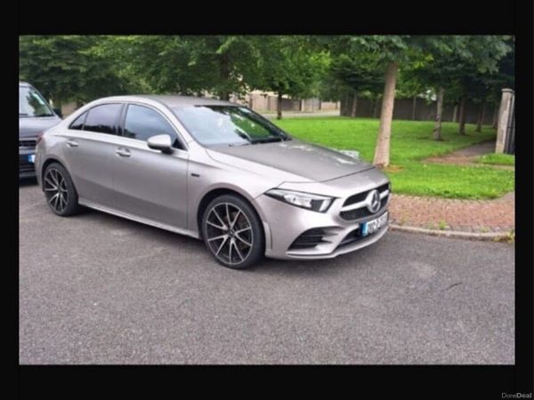 Mercedes-Benz A-Class Saloon, Petrol Plug-in Hybrid, 2020, Silver