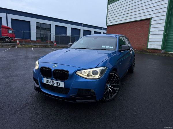 BMW 1-Series Hatchback, Diesel, 2014, Blue