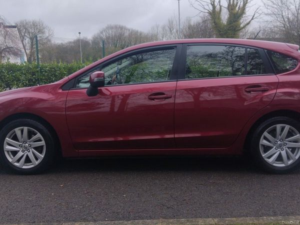 Subaru Impreza Hatchback, Petrol, 2017, Red