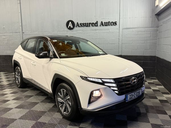 Hyundai Tucson SUV, Petrol Hybrid, 2022, White