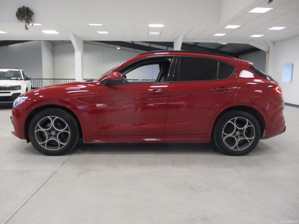 Alfa Romeo Stelvio SUV, Diesel, 2021, Red