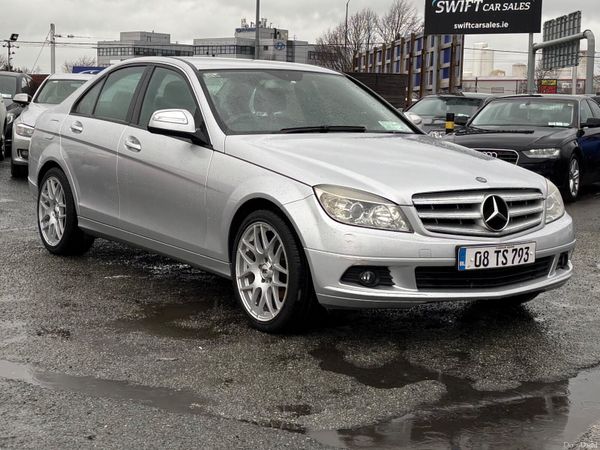 Mercedes-Benz C-Class Saloon, Petrol, 2008, Silver