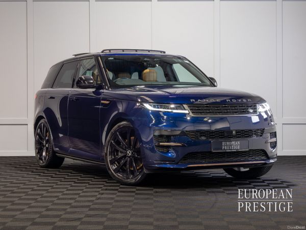 Land Rover Range Rover Sport SUV, Petrol Plug-in Hybrid, 2023, Blue